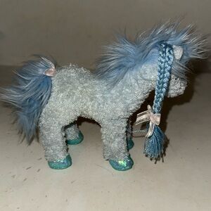 Charming- Ty Beanie Baby Horse  “CHARMING” The Blue Horse D.O.B-01-17-2005
